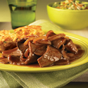 Barbacoa de Carne de Res con Pan de Maz