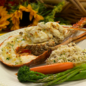 Crab-stuffed Florida Lobster