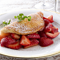 Souffl Omelet with Balsamic Strawberries
