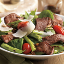 Steak, Green Bean and Tomato Salad