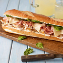 Chicken Cordon Bleu Hero