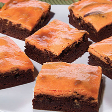 Halloween Cheesecake Brownies Recipe Picture